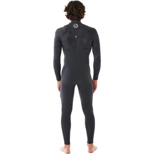 2024 Rip Curl Mens E-Bomb 4/3mm Zip Free Wetsuit 161MFS - Charcoal